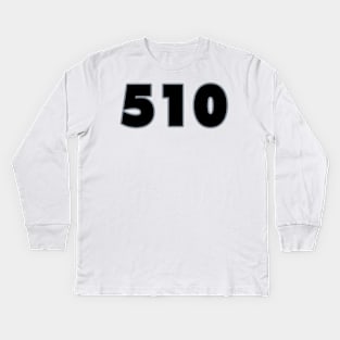 Oakland LYFE the 510!!! Kids Long Sleeve T-Shirt